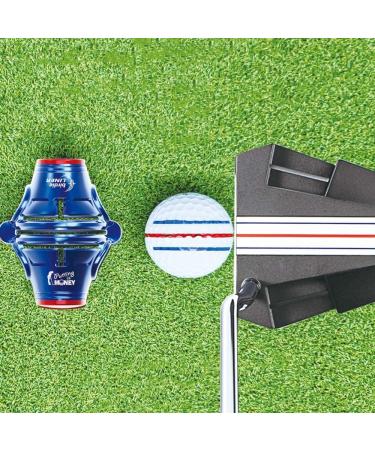 BIRDIE79 Premium Quality Golf Ball Marker Alignment Tool Kit with 3 Marker Pens - 360-Degree Triple-Line Design in Luxurious Gift Box - Buy Online on SooperMarket.com