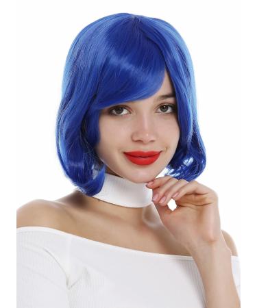 Buy WIG ME UP 0820-T2512 Short Bob Wavy Wig for Ladies - Stylish Blue Color | International Shipping Available - Buy Online on SooperMarket.com