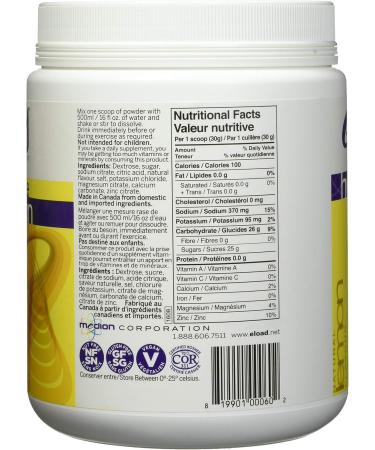 Eload Hydration Electrolyte Sports Rehydration Drinks Perfect for Competing & Training - Lemon 900g Tub (30 Servings) - Buy Online on SooperMarket.com