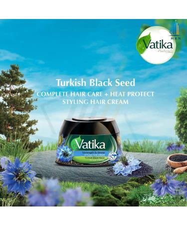Vatika Naturals Nourish & Protect Styling Hair Cream | Henna Almond & Aloe Vera - 140 ml | Nourishing Vatika Oils | International Shipping Available - Buy Online on SooperMarket.com