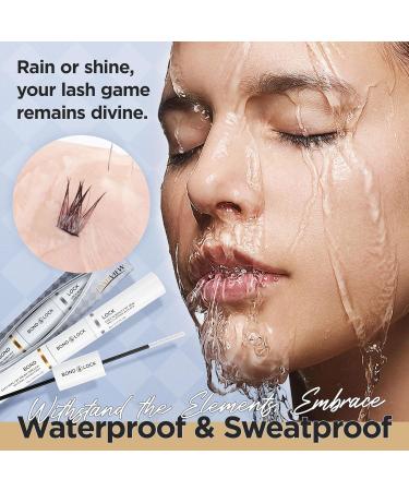 LASHVIEW Waterproof Lash Bond & Seal - Super Strong Hold Cluster Lash Glue & Aftercare Sealant for International Shipping - Buy Online on SooperMarket.com
