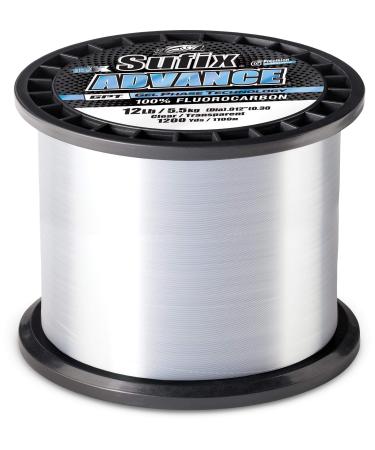 Sufix Advance Fluorocarbon Bulk Spool 1200 Yards 12 Pound