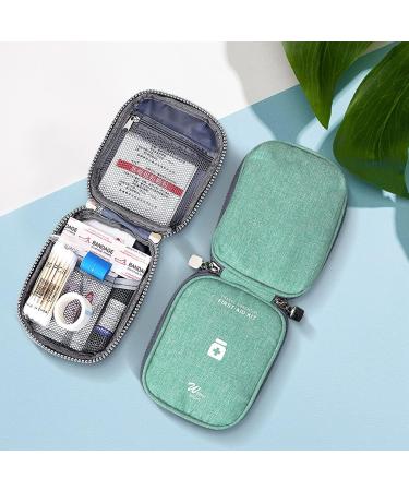 Buy Vavicrap Medication Bag - 2-Piece Portable Waterproof Travel Pharmacy Storage | Large & Small First Aid Bags for Home & Travel in Green - Buy Online on SooperMarket.com