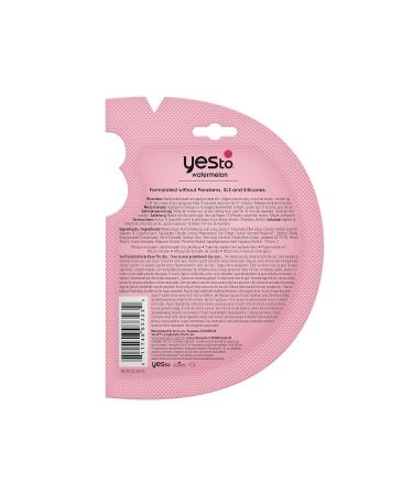 Yes To Super Fresh Watermelon Paper Mask - 3 Count | Hydrating Face Masks for All Skin Types - Shop Internationally - Buy Online on SooperMarket.com