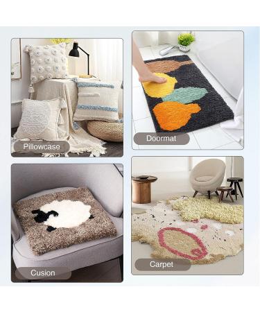 DOVOV Cut Pile Tufting Gun  Handheld Knitting Rug Gun Machine  7-19mm Electric Carpet Weaving Flocking Machine for Starters  Light Blue - Buy Online on SooperMarket.com