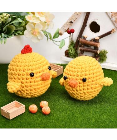 Beginner Crochet Kit - Stuffed Animal Knitting Set with Video Tutorials - Buy Online on SooperMarket.com