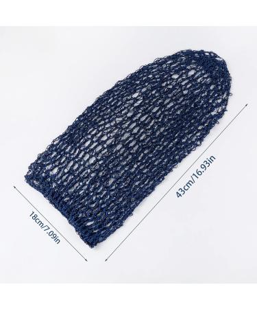 Framendino 3-Piece Long Mesh Crochet Hair Net Set for Women - Soft Sleeping Cap & Hair Accessories - Buy Online on SooperMarket.com