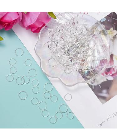 180 Pieces Nydotd Hair Rings for Women - Silver Hair Hoops for Braid Rings & Dreadlocks - DIY Fashion Accessories - Buy Online on SooperMarket.com
