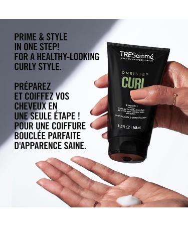TRESemm Flawless Curls Bundle Pack Shampoo/Conditioner & Curl Cr me for curly frizzy hair (2x 828ml 1x 148ml) - Buy Online on SooperMarket.com