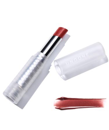 UNDONE BEAUTY Light on Lip Reflecting  Amplifying Lipstick with Sheer  Buildable  Hydrating Color and Aloe  Coconut & Volume Enhancing Pigment - Vegan and Paraben & Cruelty Free - Berry Glow