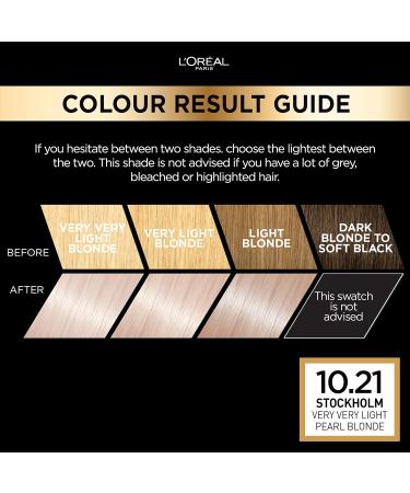 L'Oreal Paris Preference 10.21 Stockholm Hair Dye - Long-Lasting Luminous Permanent Colour - Buy Online on SooperMarket.com