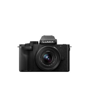 Panasonic LUMIX G100 4k Mirrorless Camera for Photo and Video, Built-in Microphone with Tracking, Micro Four Thirds Interchangeable Lens System, 12-32mm Lens, 5-Axis Hybrid I.S, DC-G100KK (Black)