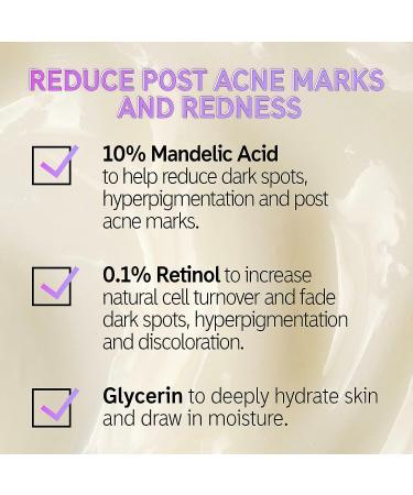 The INKEY List Mandelic Acid Treatment - 10% Mandelic Acid for Hyperpigmentation & Post Breakout Marks - Buy Online on SooperMarket.com