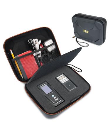 USA GEAR Ghost Hunting Equipment Case - Paranormal Equipment Bag with Customizable Foam Interior, Lightweight Water-Resistant EVA Exterior Compatible with EMF Meter, Spirit Box and More (Case Only)