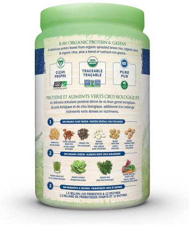 Garden of Life Raw All-in-One Nutritional Shake Vanilla & Raw Organic Protein&greens Shake + Protein Vanilla 969 g (Pack of 1) - Buy Online on SooperMarket.com