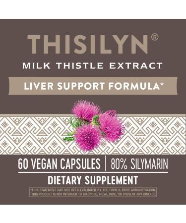 Nature's Way Thisilyn Milk Thistle Extract - Standardized Herbal Supplement for Liver Health - Buy Online on SooperMarket.com