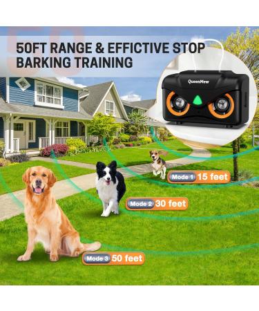 Anti Barking Device for Dogs Indoor 3 Adjustable Levels Anti Bark Device 50FT Stop Barking Dog Device Waterproof & Portable Dog Barking Device Small Medium Large Safe Bark Control Device Outdoor Black#0110KNMV - Buy Online on SooperMarket.com