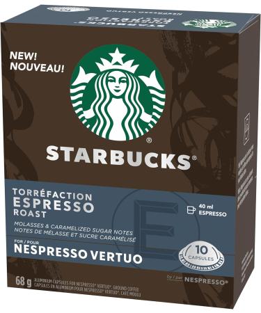 Starbucks By Nespresso Espresso Roast Coffee Pods & Smooth Caramel For NESPRESSO VERTUO Flavoured Blonde Roast Notes of Buttery Caramel and Vanilla NESPRESSO Coffee Capsules 8 ct Coffee + Blonde Roast - Buy Online on SooperMarket.com