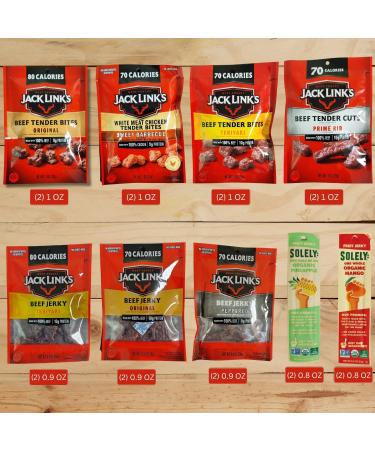 Snack Box Jerky variety pack - Birthday Gifts for Men 18 pcs Meat and Fruit Jerky (Pake to 18) 1 count (Pack of 18) - Buy Online on SooperMarket.com