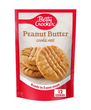 Betty Crocker Peanut Butter Snack Size Cookie Mix 7.2 oz 7.2 Ounce (Pack of 1)
