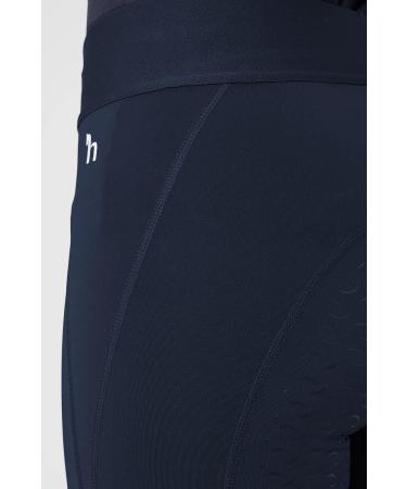 Horze Tessa Women's Silicone Full Seat Riding Tights - Peacoat Dark Blue, Size 30 - Buy Online on SooperMarket.com