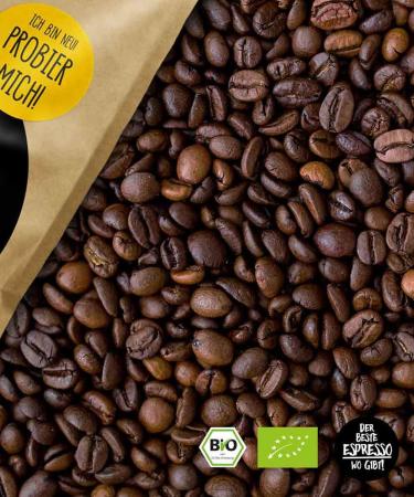 Biotiva DER Beste Espresso WO GIBT! - 250g (Beans) - Premium Organic Quality - Perfect Cream - Full-Bodied in Taste - Fresh Roast - Buy Online on SooperMarket.com