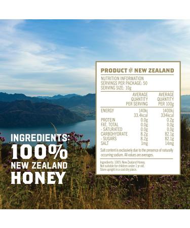 Taylor Pass Honey Co. Wildflower & Manuka Honey | Sustainable New Zealand Honey | 500g - Buy Online on SooperMarket.com