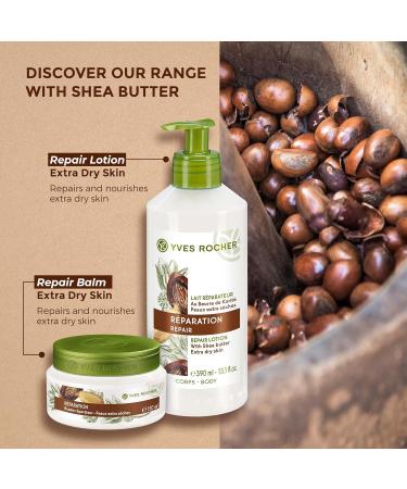 Yves Rocher Repair Lotion for Extra Dry Skin | Nourishing Hand & Body Lotion | 13.1 fl oz - Shop Internationally - Buy Online on SooperMarket.com