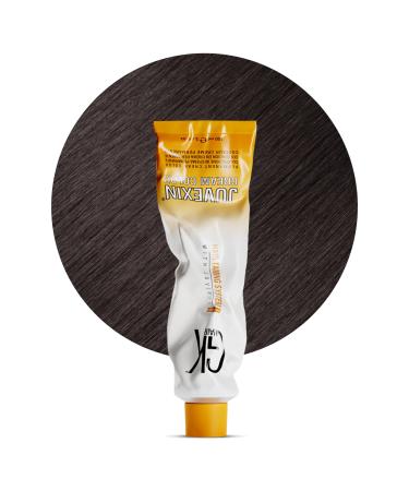 GK HAIR Global Keratin Professional Hair Color Cream Tube (3.4 Fl Oz/100ml) Nourishing & Cleansing Colors for Styling High Performance Long Lasting Permanent Natural Toner Dye Iced Chestnut - 6.91 Dark Blonde