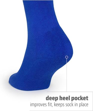 RBI Baseball Over-the-Calf Team Performance Socks for Men and Youth (6 Pairs) - Buy Online on SooperMarket.com