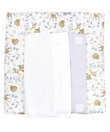 TupTam Changing Mat with 2 Terry Cloth Covers - Wild Animals Design 65 x 75 cm | Model MAR02579 - International Shipping Available - Buy Online on SooperMarket.com