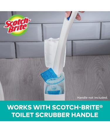 Scotch-Brite Disposable Toilet Scrubber Refills - 10 Pack Removes Rust & Hard Water Stains - Buy Online on SooperMarket.com