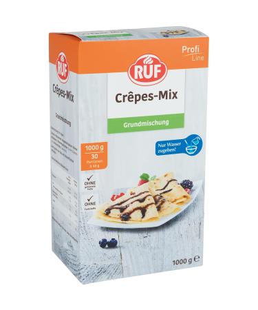 Call crepes dough baking mix for the production of delicious crepes or pancakes simple preparation only add water large pack 1x1000g crepe dough 1 Pack of 1x1000g
