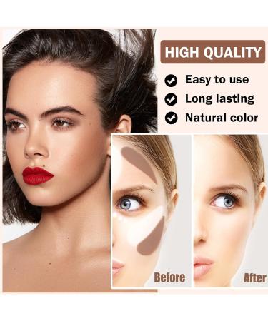 Liquid Contour Beauty Wand Cream Bronzer Contour Wand Soft Smooth Glossy Lightweight Long Lasting Waterproof Liquid Contour Stick Makeup Kit For Face With Natural Nude Finish (05# Contour Wand) 05#contouring Wand - Buy Online on SooperMarket.com