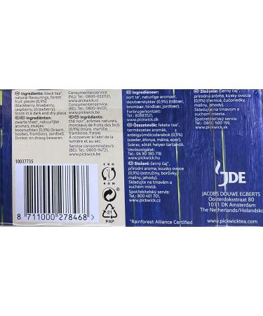 Pickwick Forest Fruit Tea - 20 pieces 2g - Buy Online on SooperMarket.com