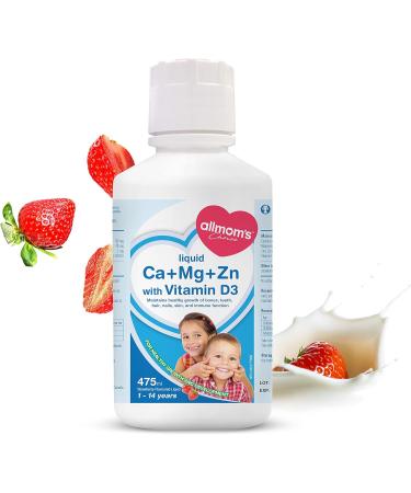Kids Multivitamin - Calcium Magnesium Zinc with Vitamin D Tasty Even for Picky Eaters Age 1 to 14 Years Essential for Growth Strong Bones Immunity Kids Feel Calm And Relaxed - Allmom's Choice - Buy Online on SooperMarket.com