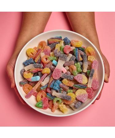 BON BAG - Vegan Fizzy Pick And Mix Sweets 1L Pouch Bags Of Sweets. Sour Fizzy Bulk Candy Assortment In Large Resealable Party Bag (800g) - Buy Online on SooperMarket.com