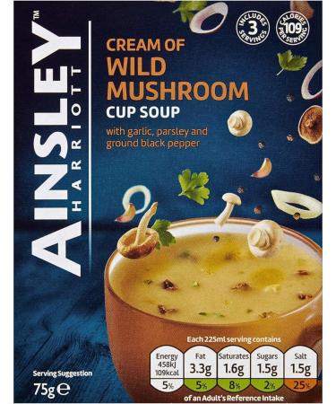 Ainsley Harriott Cup Soup 4 Box Multi Variety Pack 3 Sachets Each of Chicken & Lemongrass Mulligatawny Vegetable Chowder Wild Mushroom Instant Snack - Buy Online on SooperMarket.com