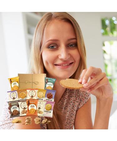 Biscuits Gift Set Biscuit Hamper Containing 12 Packs of Two (24 Biscuits Total) Including Border Bisuits Walkers Assorted Biscuits & Grandma Wild's Classic Biscuits - Buy Online on SooperMarket.com