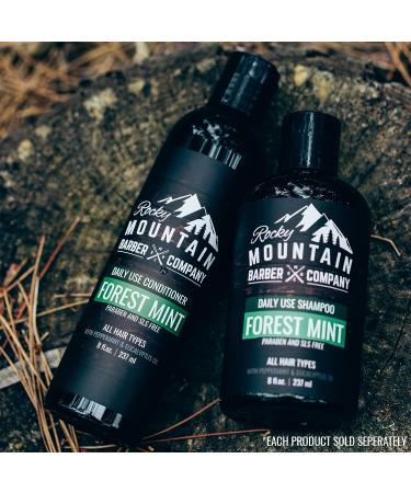 Rocky Mountain Barber Co. Men's Conditioner - Tea Tree Oil & Peppermint - 8oz - Buy Online on SooperMarket.com