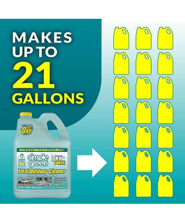 Simple Green Oxy Solve Total Outdoor Pressure Washer Cleaner 1 Gal - Powerful Cleaning Solution - Buy Online on SooperMarket.com