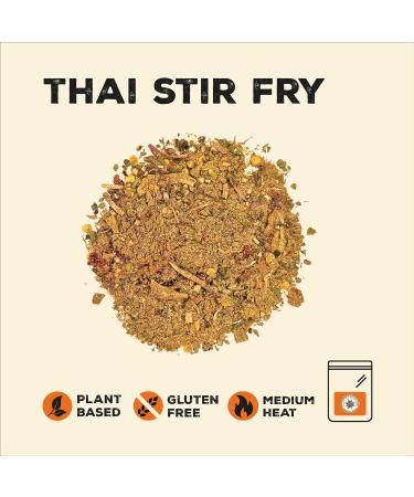 Nature Kitchen Thai Stir Fry Seasoning (Medium Heat) 400g - Gluten-Free & Vegan Cooking Blend for Marinades, Sauces, Frying, Baking | Large Bag of Seasoning Spices - Buy Online on SooperMarket.com