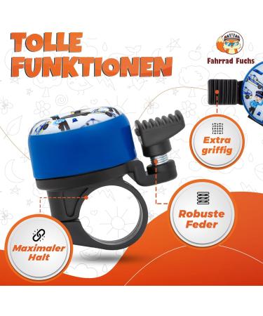 Shop Fun Bicycle Bells for Kids - Police & Blue Designs for Boys | Children's Bike Accessories - Buy Online on SooperMarket.com