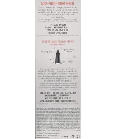 Benefit Goof Proof Brow Pencil - Shade 4: Super Easy Eyebrow Shaping Tool - Buy Online on SooperMarket.com
