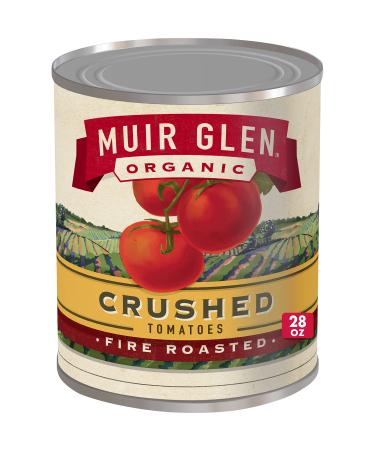 Muir Glen Crushed Fire Roasted Canned Tomatoes, 28 oz.