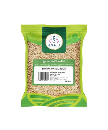 Asali Traditional Pure Jasmine rice 2kg/Asali Thooyamalli Rice 2kg(1kg x 2packs)