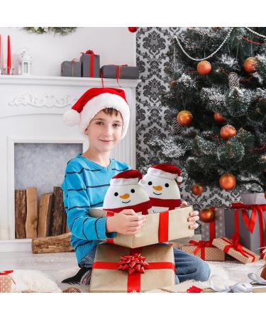 Snowman Stuffed Animal Plush Pillow - Soft Hugging Toy for Kids - Christmas Party Favor Gift - Decorative Pillow for Kids Room - Snowman Plush Toy - Buy Online on SooperMarket.com