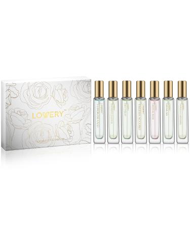 Valentine's Eau de Parfum 15 Piece Discover Set Clean Perfume for Women Travel Perfume for Men Perfume Sampler for Women 7 Assorted Fragrances with 7 Perfumes Pouches Birthday Gifts for Women Floral - Buy Online on SooperMarket.com