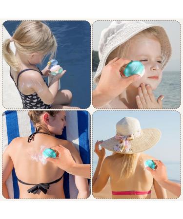 Sunscreen Applicator Brush for Kids | Portable Mini Sunblock Brush with Storage Bag - Buy Online on SooperMarket.com