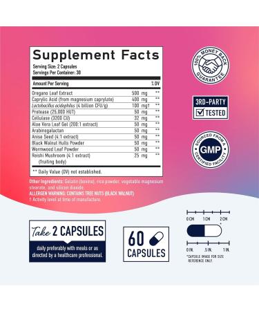 LLK Probiotics for Women - pH Balance & Candida Support - Vaginal Health Probiotics (60 Capsules) - Buy Online on SooperMarket.com